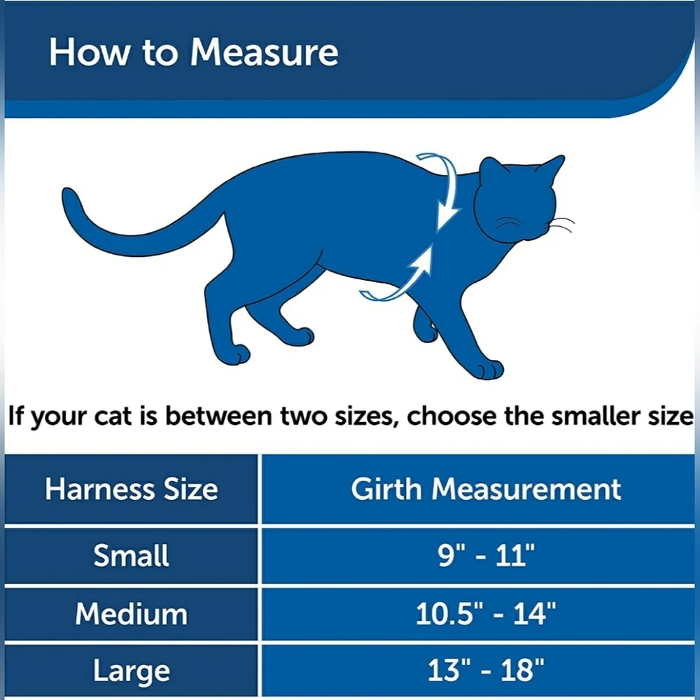 🐾💗Pink Cat & Small Dog Harness&Leash • Pet Safe 
